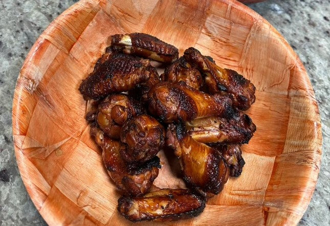 Loganberry BBQ Sauce Wings