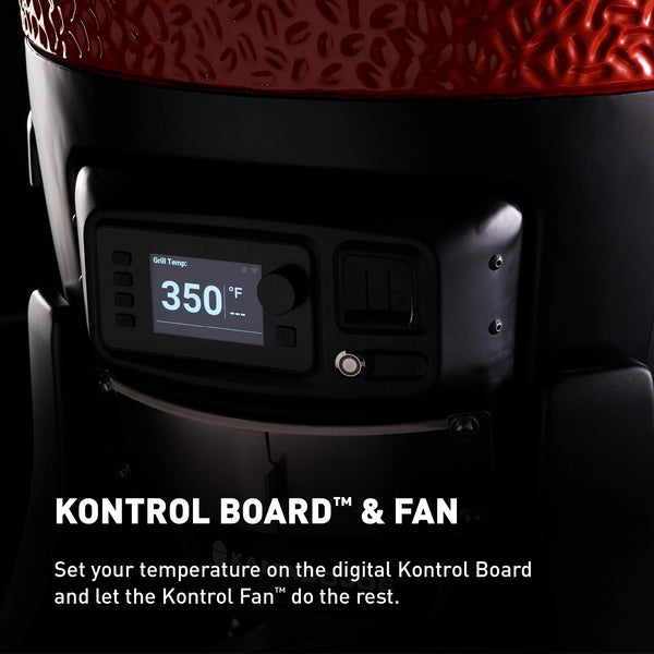 Kontrol Board & Fan. Set your temperature on the digital Kontrol Board and let the Kontrol Fan do the rest.