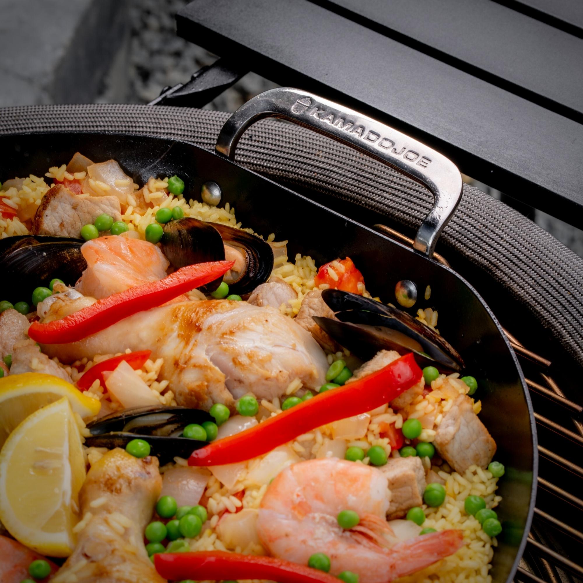 Paella pan for grill best sale